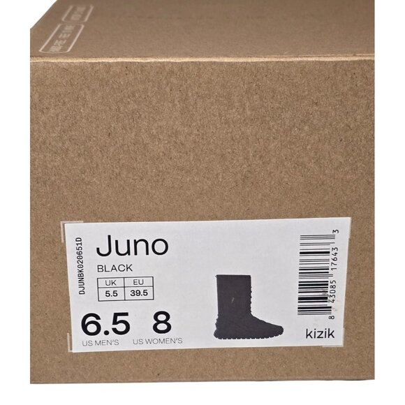 Kizik Juno Women's Black Puffer Winter Snow Boots Size 8 US NEW w/ Box - Picture 5 of 16
